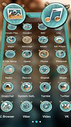 Jaguar Theme For Launcher Tangkapan skrin 1