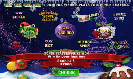 Snow Slots Merry Christmas Schermafbeelding 1