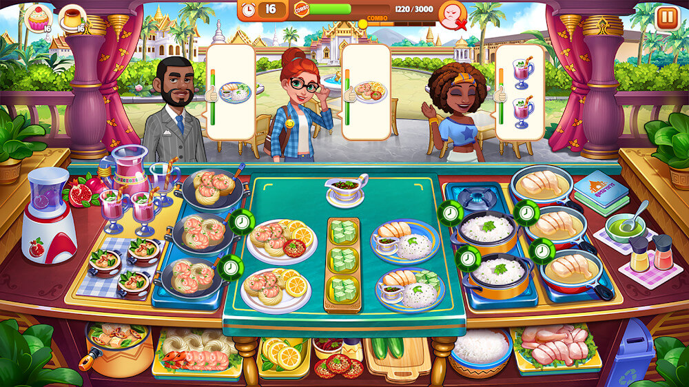 Cooking Madness Mod Ảnh chụp màn hình 1