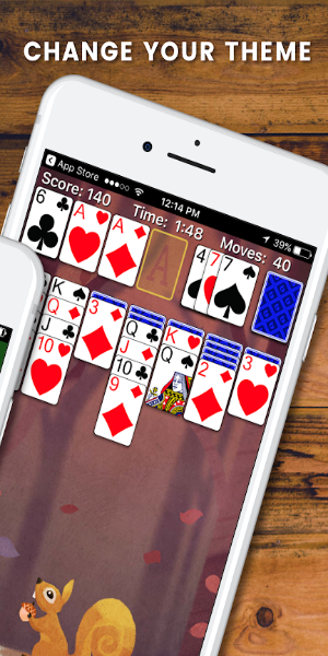 Solitaire - Classic Card Game Ekran Görüntüsü 1