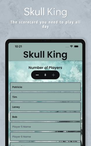 Skull King Scorekeeper Ảnh chụp màn hình 3