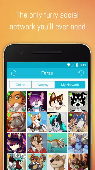 FERZU - Furries Social Network Zrzut ekranu 0