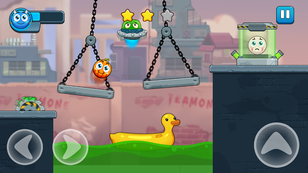 Ball Hero: Zombie city Mod Tangkapan skrin 1