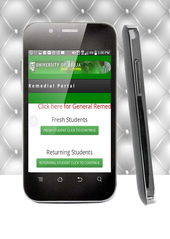 Students Mobile - UNIABUJA Captura de pantalla 3