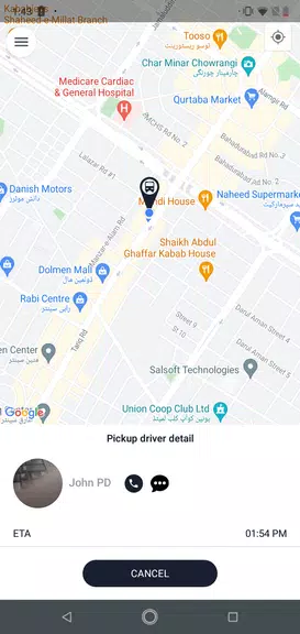 Schermata Zofeur - Driver App 3