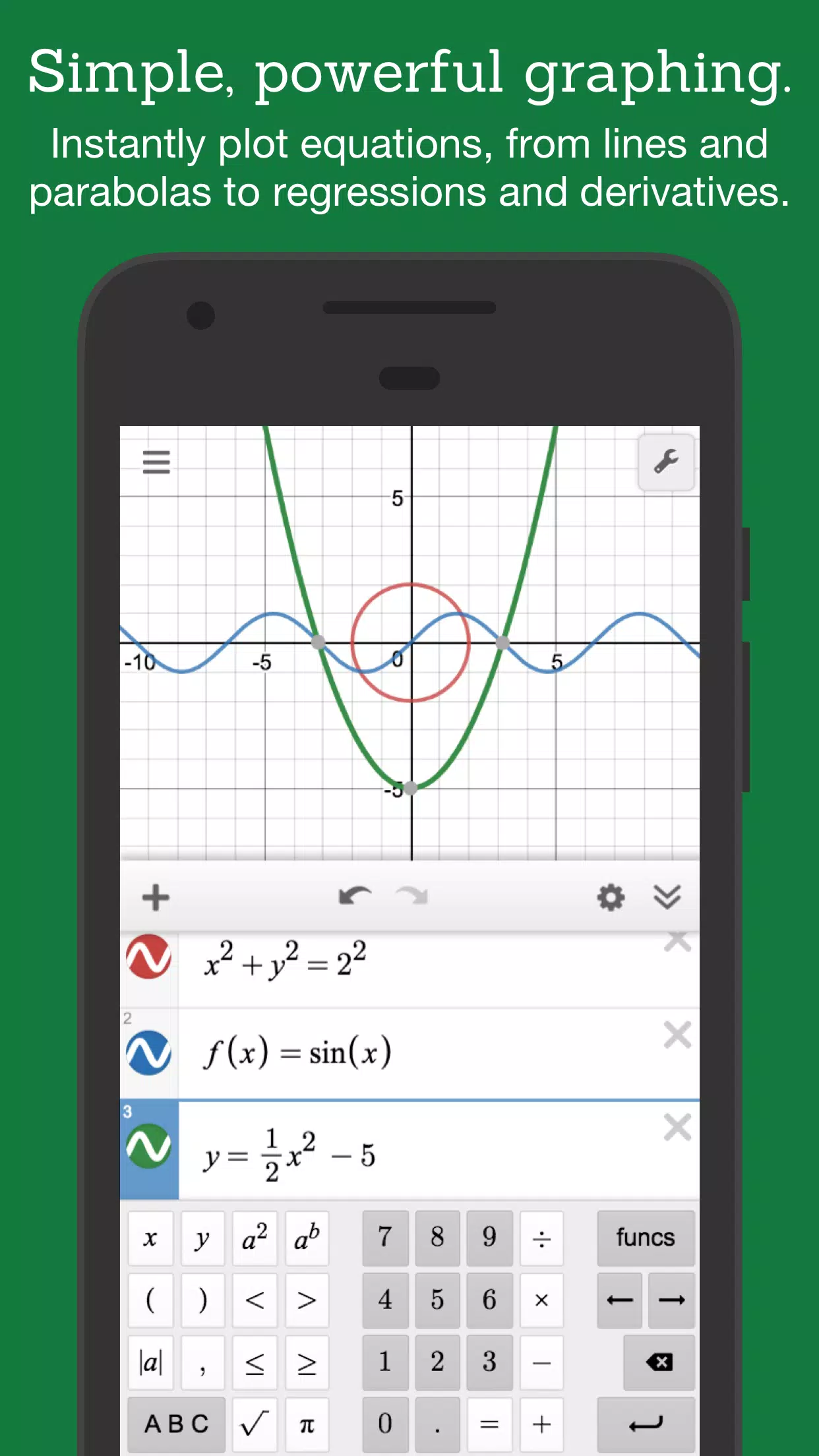 Desmos Graphing Calculator Screenshot 0