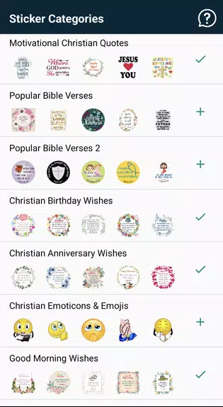 Christian Stickers 螢幕截圖 0