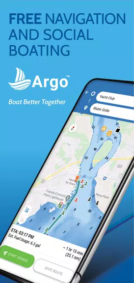 Argo - Boating Navigation Zrzut ekranu 0