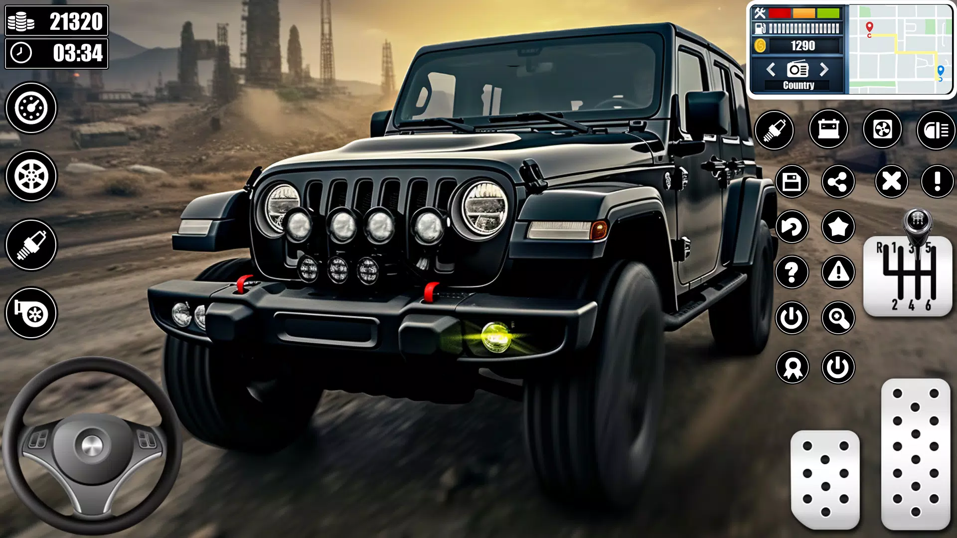 Real Car Driving School Games Скриншот 0