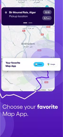 Yassir Driver : Partner app Zrzut ekranu 1