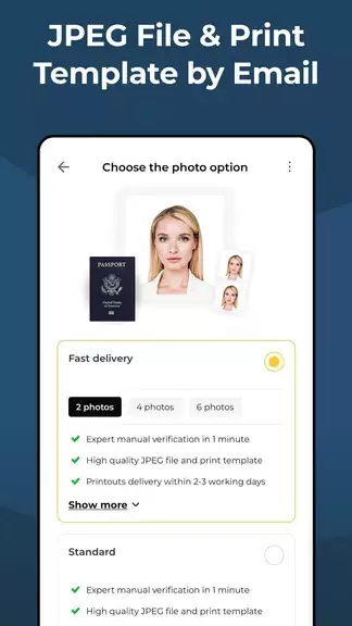 Biometrische Passbilder App Capture d'écran 3