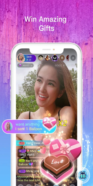 GOGO LIVE Streaming Video Chat Mod Ảnh chụp màn hình 0