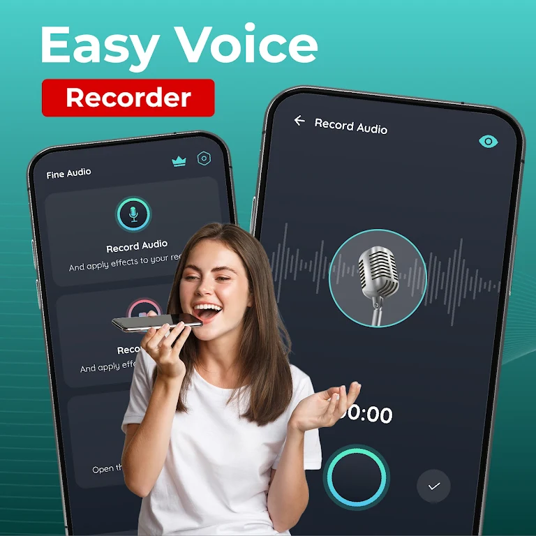 Voice Effect & Audios Recorder Tangkapan skrin 0