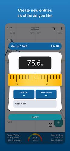 Libra Weight Manager Zrzut ekranu 1