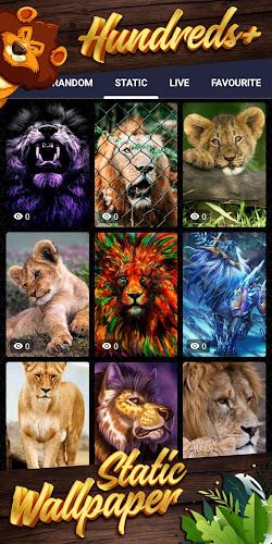 Schermata lion background 3