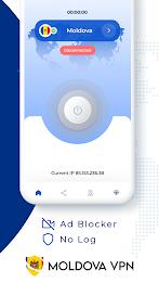 VPN Moldova - Get Moldova IP Zrzut ekranu 1