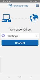 FortiClient VPN スクリーンショット 3