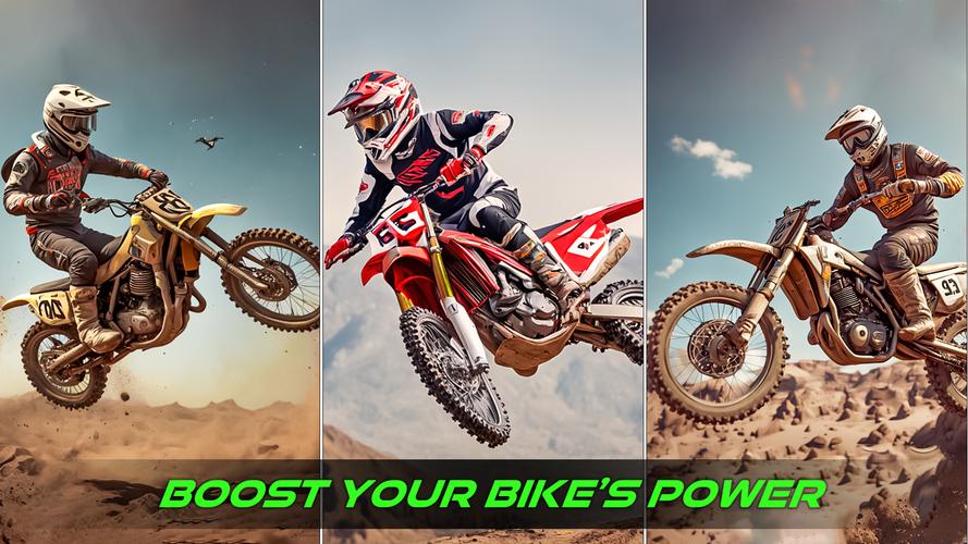 Dirt Bike Motor Cross Racing 螢幕截圖 3