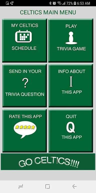 Trivia & Schedule Celtics fans Screenshot 0