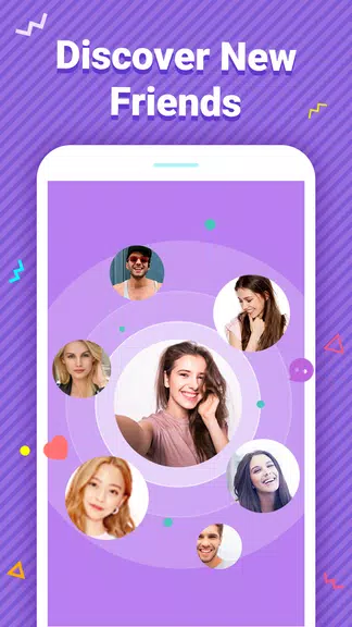 Meet – Talk to Strangers Using Random Video Chat ภาพหน้าจอ 3