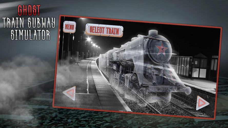 Ghost Train Subway Simulator ဖန်သားပြင်ဓာတ်ပုံ 0