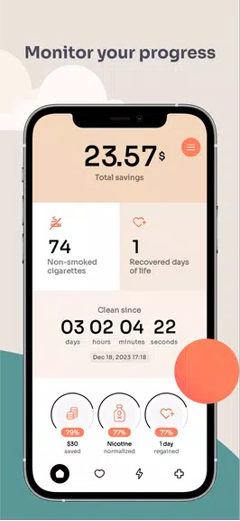 Quit Smoking, Smoke-free Flamy应用截图第1张