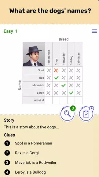Cross Logic: Smart Puzzle Game Captura de tela 0