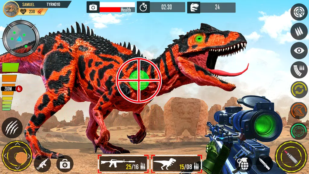 Real Dino Hunting Gun Games 螢幕截圖 0