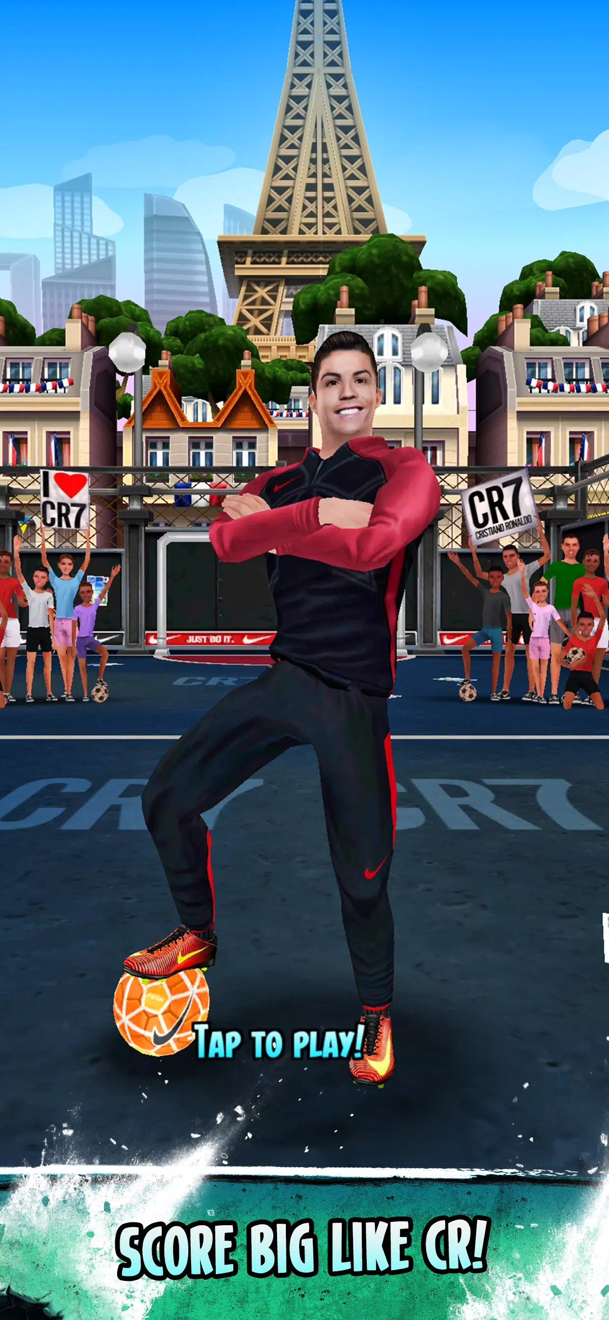 Ronaldo: Kick'n'Run Football Screenshot 2