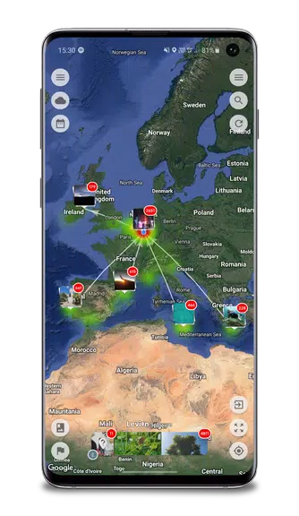 Photo Map Capture d'écran 0