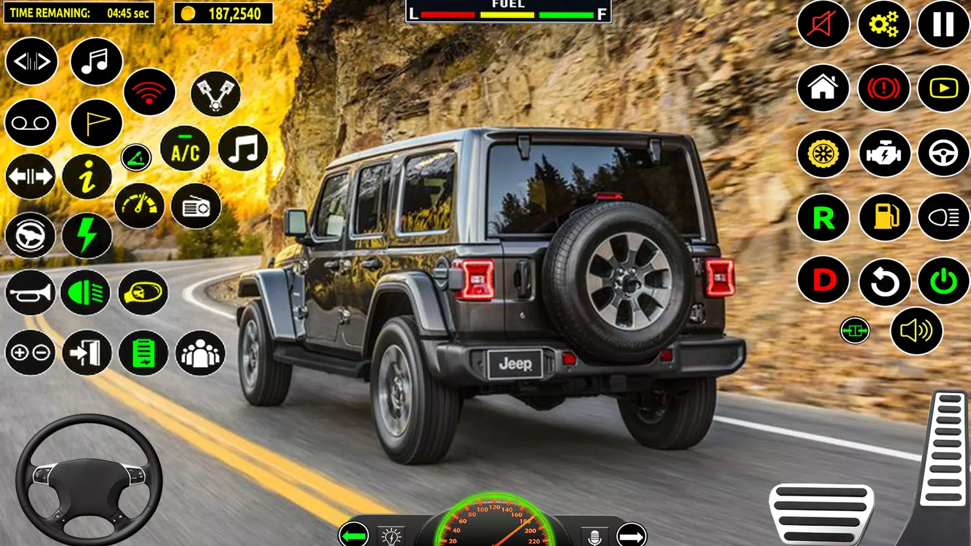 SUV 4x4 Jeep Driving Games 3D Captura de tela 3