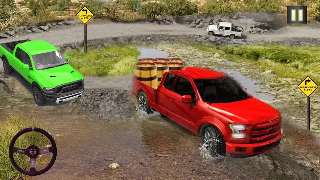 Pickup Truck Game: 4x4 Offroad Screenshot 1