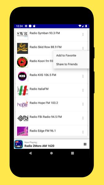 Radio App Australia: FM Online Captura de pantalla 0