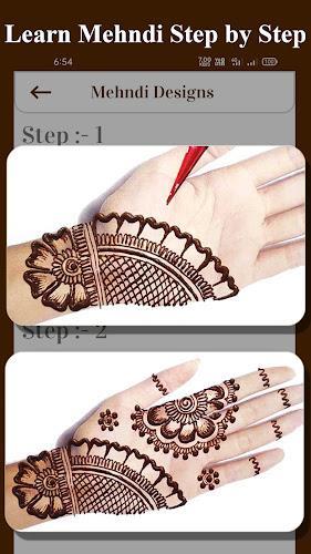 Mehndi Design - Easy Simple Ekran Görüntüsü 2