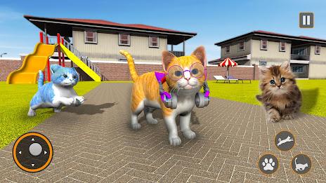 Cat Simulator Games 2023 スクリーンショット 1