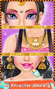 Indian Girl Wedding Salon Game 螢幕截圖 0