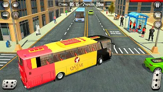 City Bus Simulator 3D Games ဖန်သားပြင်ဓာတ်ပုံ 3