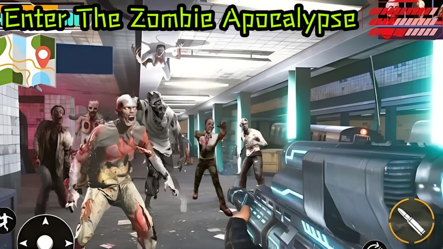 Zombie Apocalypse-Dead City 스크린샷 2