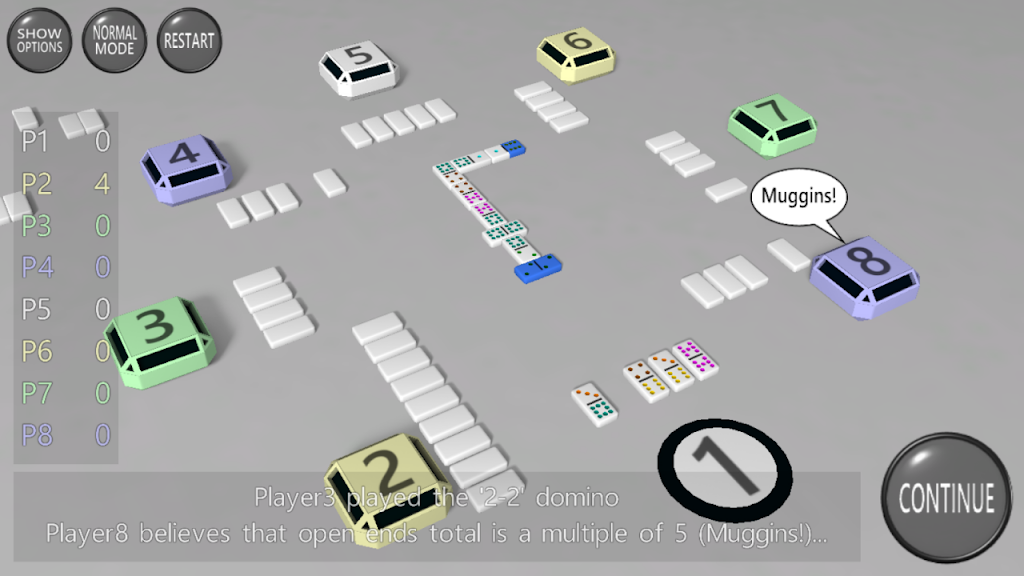 3D Dominoes by A Trillion Games Ltd Schermafbeelding 1