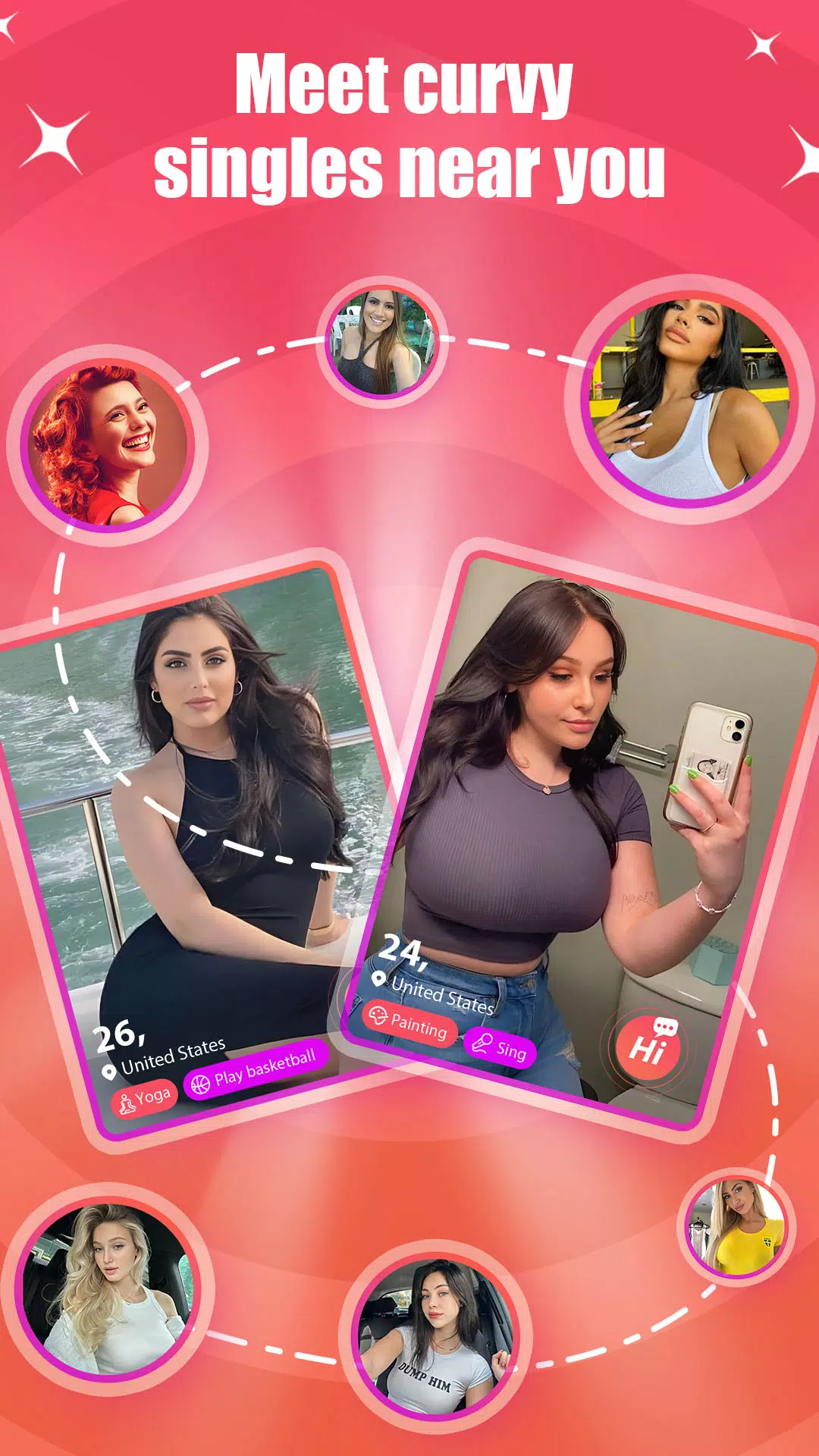 HELO: MAKE FRIENDS NEARBY স্ক্রিনশট 0