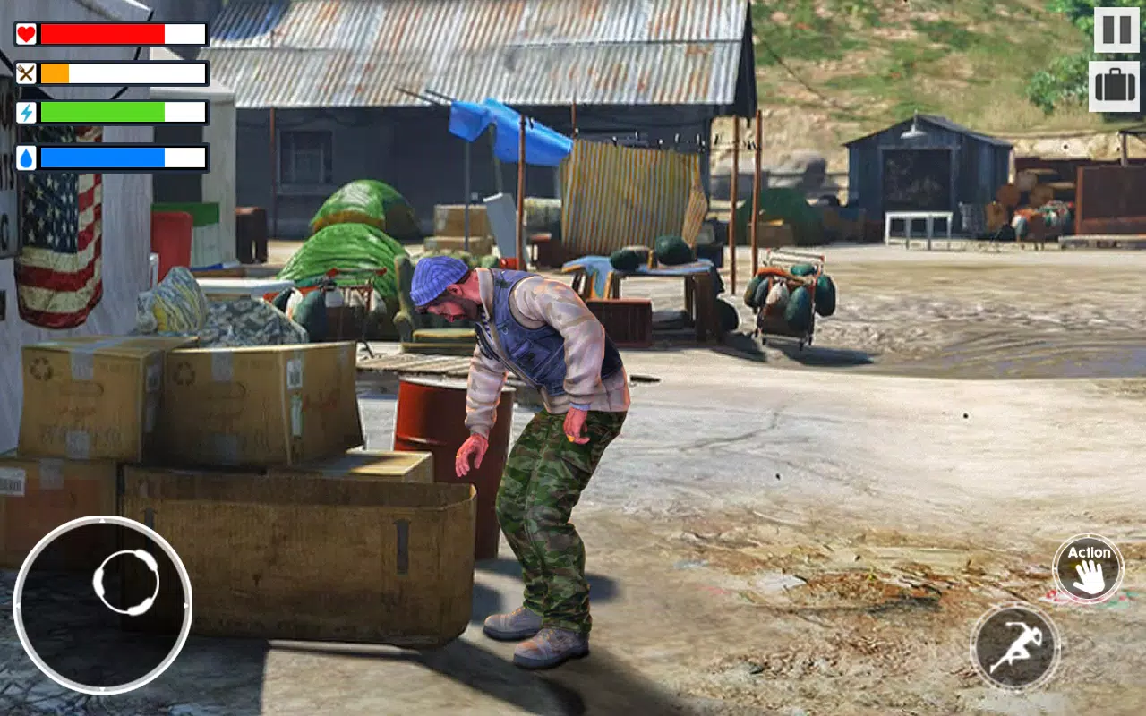 Tramp Simulator Homeless Games Captura de tela 2