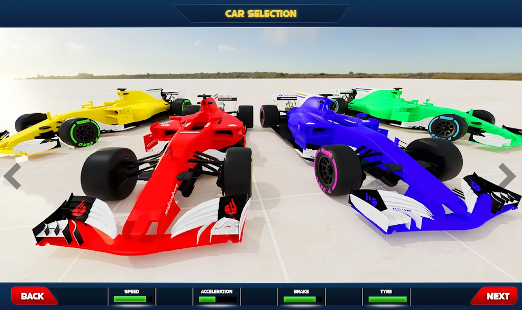 Impossible Formula Car Racing Stunt New Free Games 螢幕截圖 1