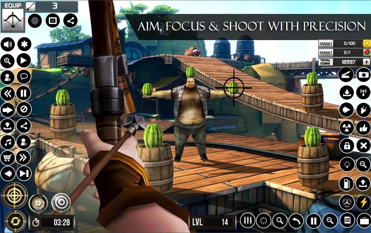 Watermelon Archery Games 3D Zrzut ekranu 3