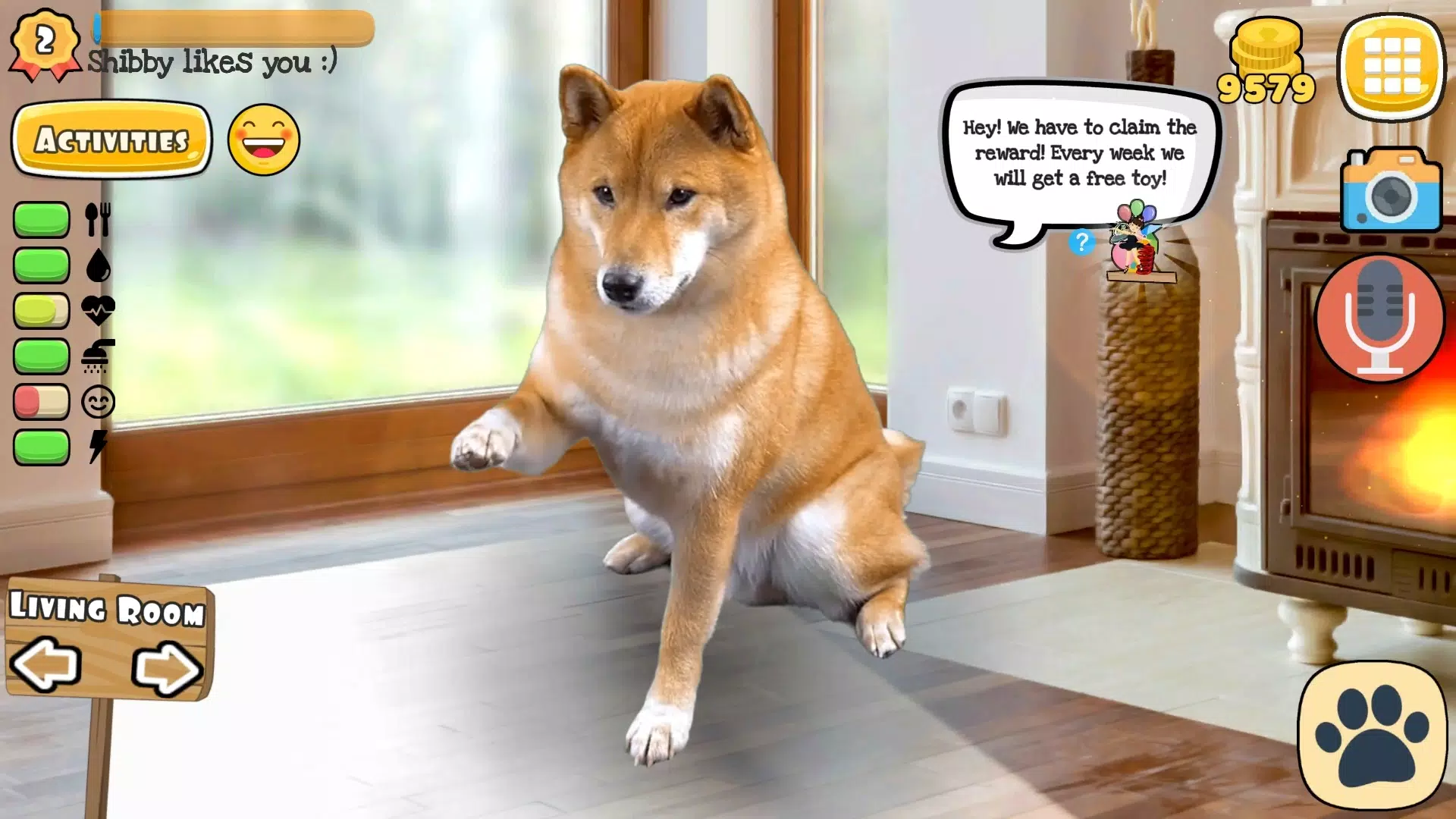 Fruwee: Real Pet Dog Simulator 螢幕截圖 1