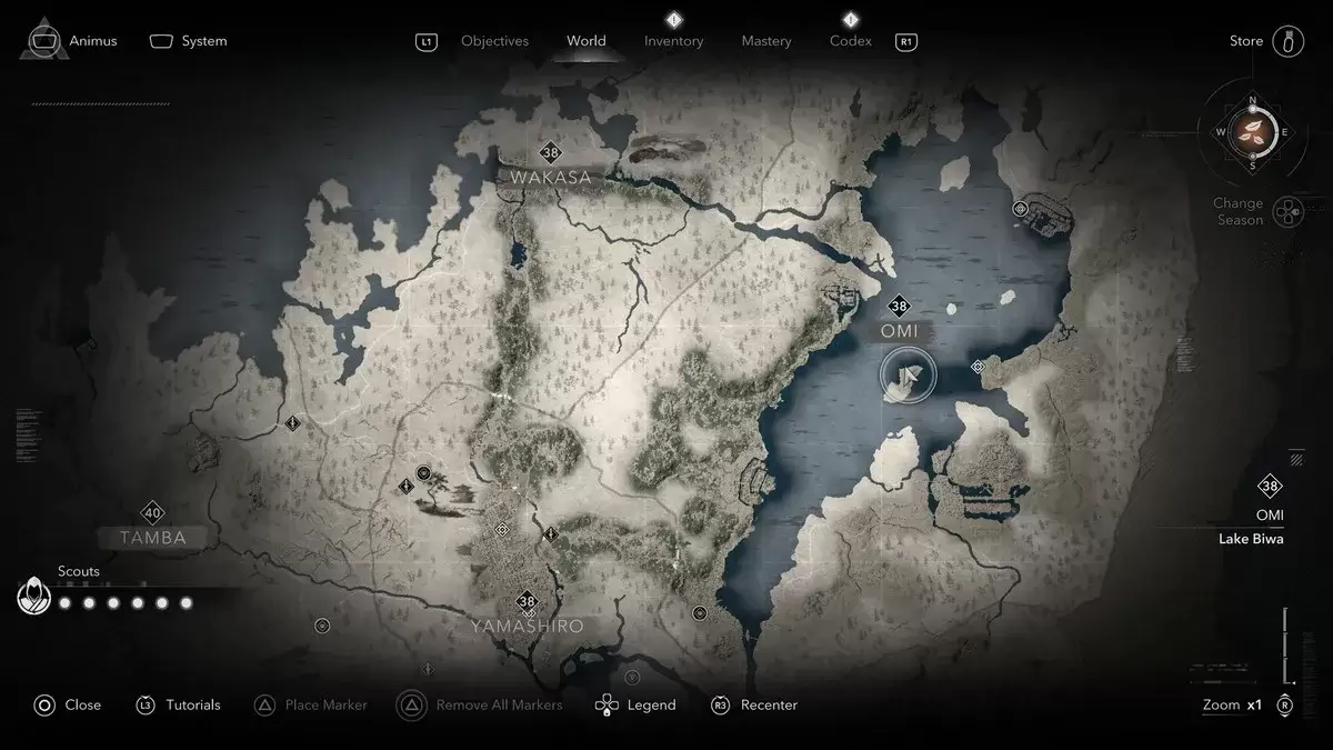 Finden der Cat Island in Assassins Creed Shadows