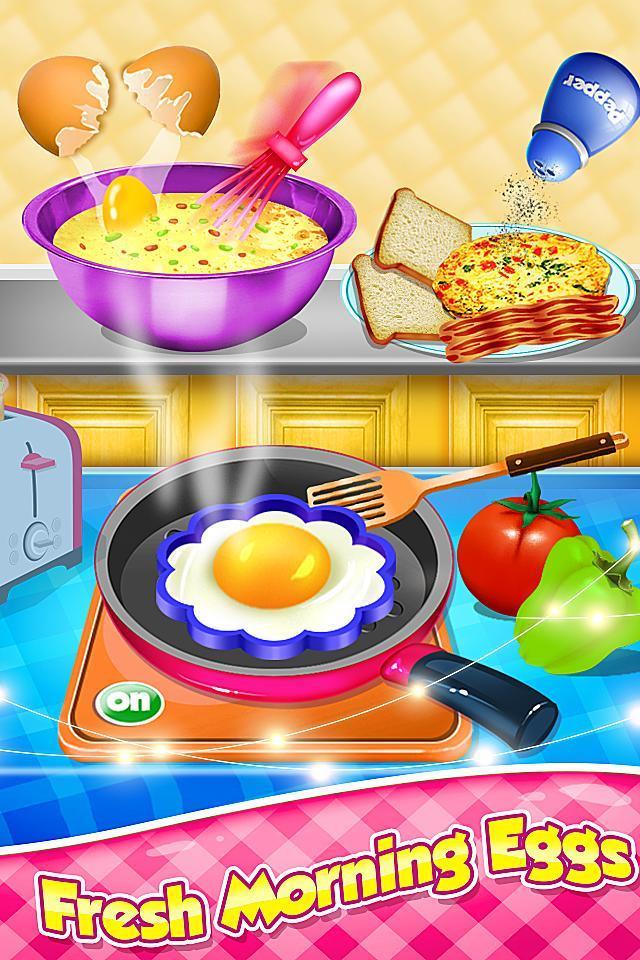 Breakfast Cooking - Kids Game Screenshot 0