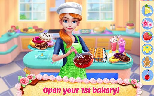 My Bakery Empire: Bake a Cake 螢幕截圖 1