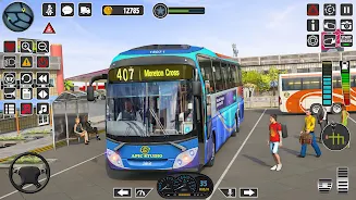 City Coach Bus Driving 2023 螢幕截圖 3