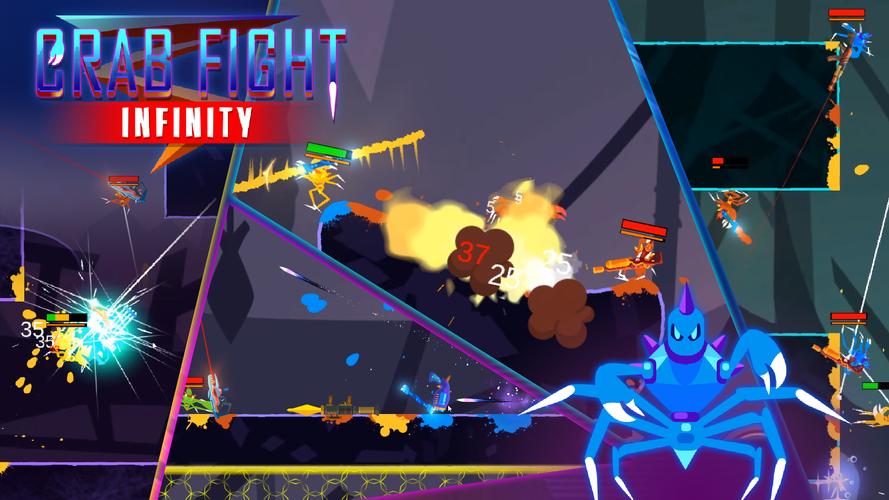 Crab Fight Infinity Tangkapan skrin 2