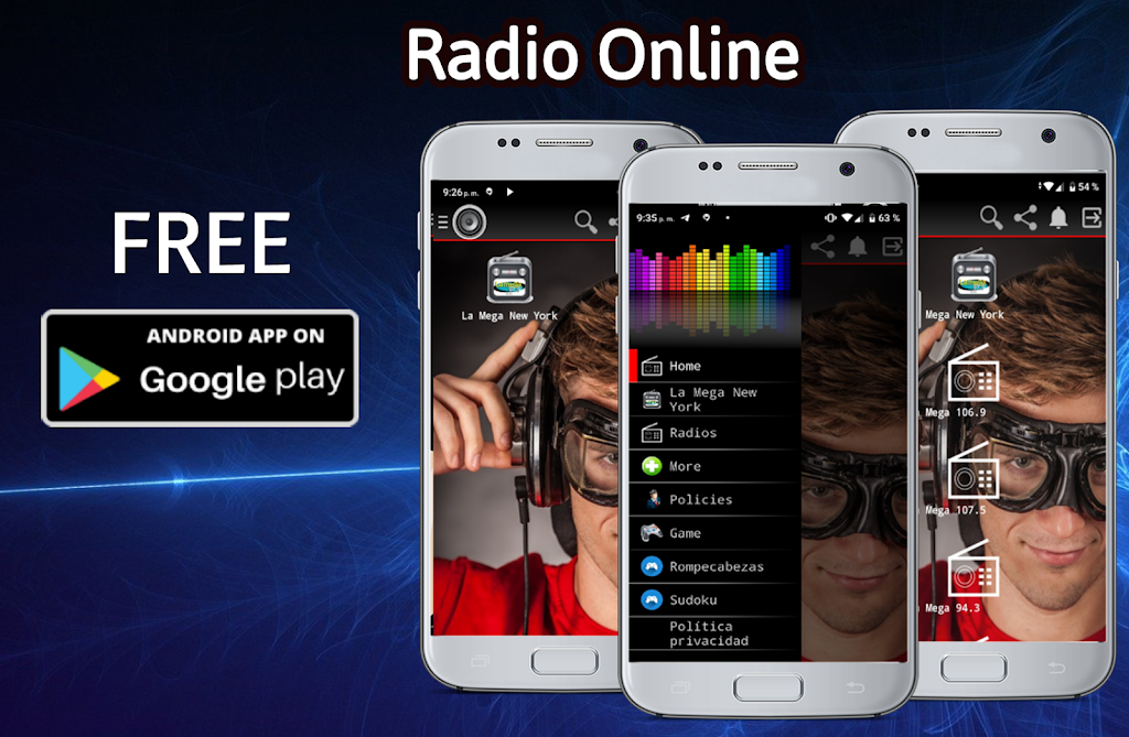 La mega 97.9 station Online 螢幕截圖 1